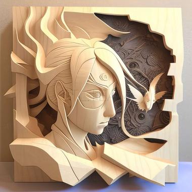 3D model Kaguya Ootsutsuki  Naruto FROM NARUTO (STL)